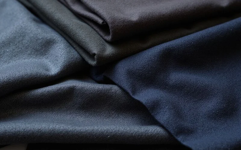 Premium British wool suiting fabric bolts from top mills