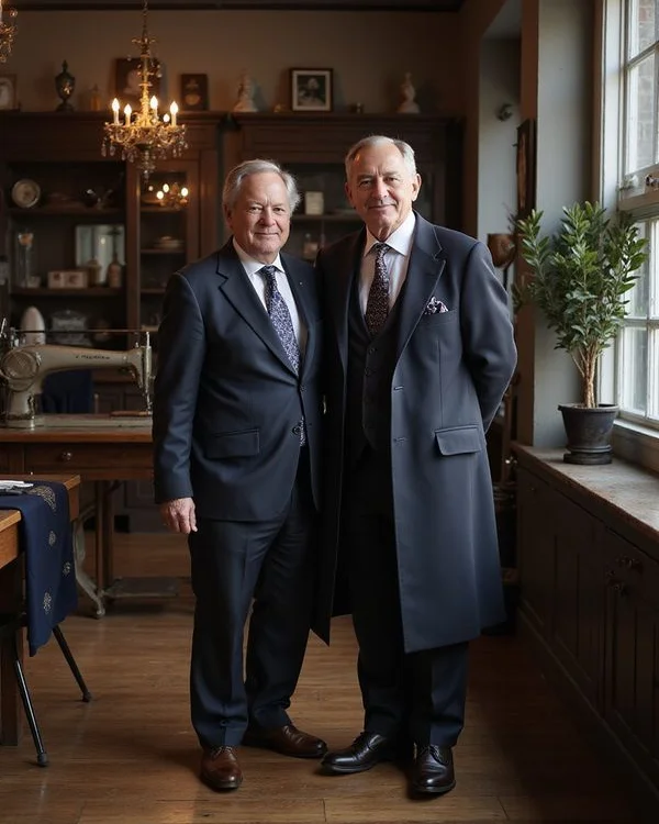 Master tailors in the One Tailor Melbourne atelier